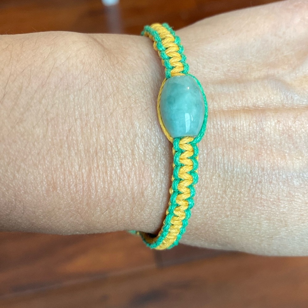 Jade Bracelet Adjustable - image 1